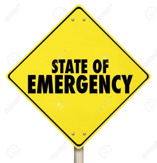 yellow-state-of-emergency-sign
